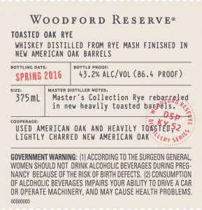 Woodford Toasted Oak