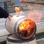 Tasmanian 200 litre whisky barrel