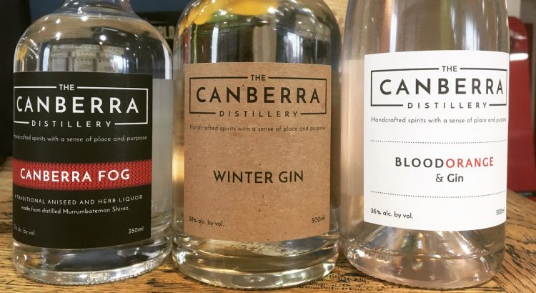 New Canberra Distillery Products
