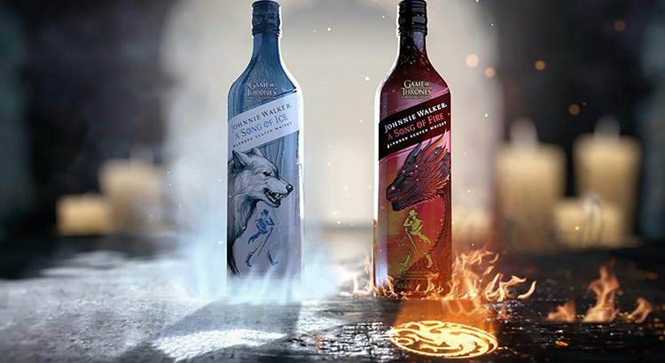 JOHNNIE WALKER LAUNCHES Game Of Thrones SONG OF ICE AND